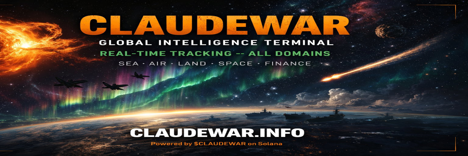 ClaudeWar Global Intelligence Terminal